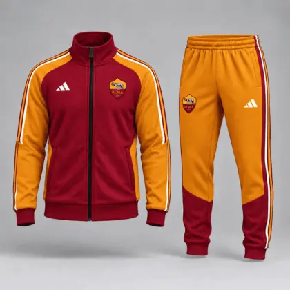 AS Roma | Premium Club Colors Jacket & Jogger Set TD