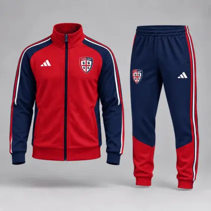 Cagliari | Premium Club Colors Jacket & Jogger Set TD