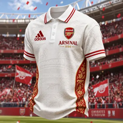 Arsenal | Premium EPL Football Club Crest Polo TD