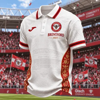 Brentford | Premium EPL Football Club Crest Polo TD