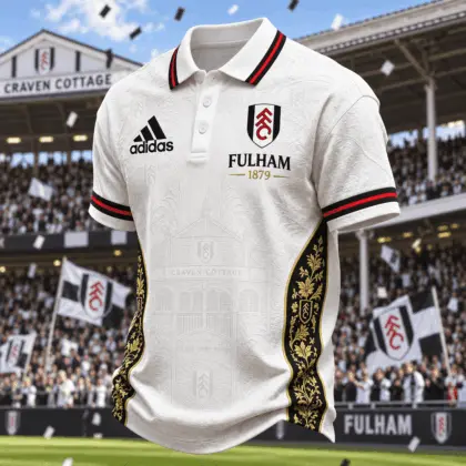 Fulham | Premium EPL Football Club Crest Polo TD