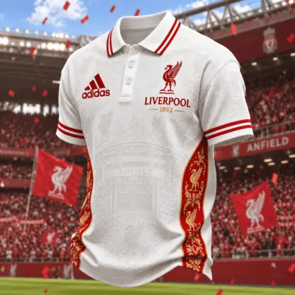 Liverpool | Premium EPL Football Club Crest Polo TD