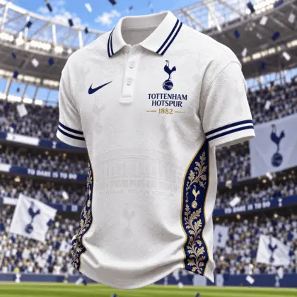 Tottenham Hotspur | Premium EPL Football Club Crest Polo TD