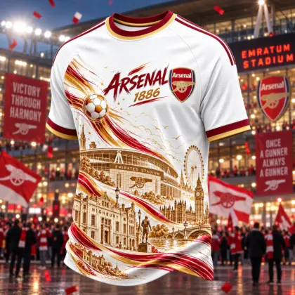 Arsenal | Premium EPL City And Stadium T-Shirt TD