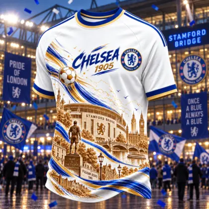 Chelsea | Premium EPL City And Stadium T-Shirt TD