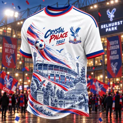 Crystal Palace | Premium EPL City And Stadium T-Shirt TD
