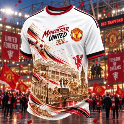 Manchester United | Premium EPL City And Stadium T-Shirt TD