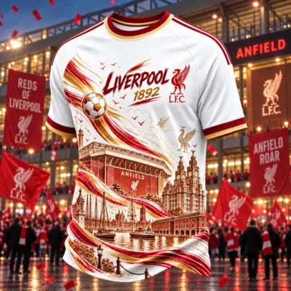 Liverpool | Premium EPL City And Stadium T-Shirt TD