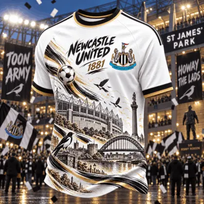 Newcastle United | Premium EPL City And Stadium T-Shirt TD