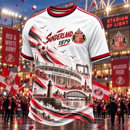 Sunderland | Premium EPL City And Stadium T-Shirt TD